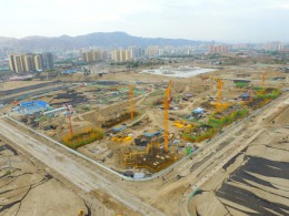 蘭州恒大山水城項目D、E地塊土石方工程施工